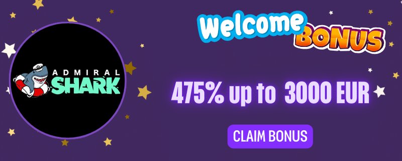 Experience the Fin-tastic World of Admiral Shark Casino in the UK.